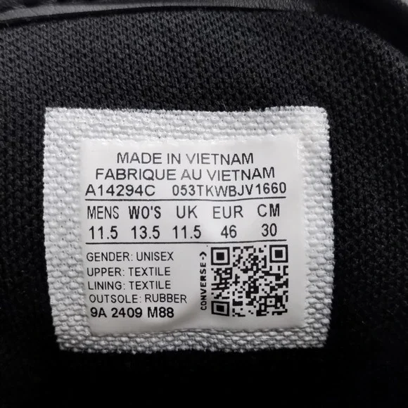 Converse Chuck Taylor All Star High Top Sneakers Mens Size 11.5 Multi A14294C - Picture 4 of 8